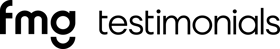 FMG Testimonials Logo - Reversed