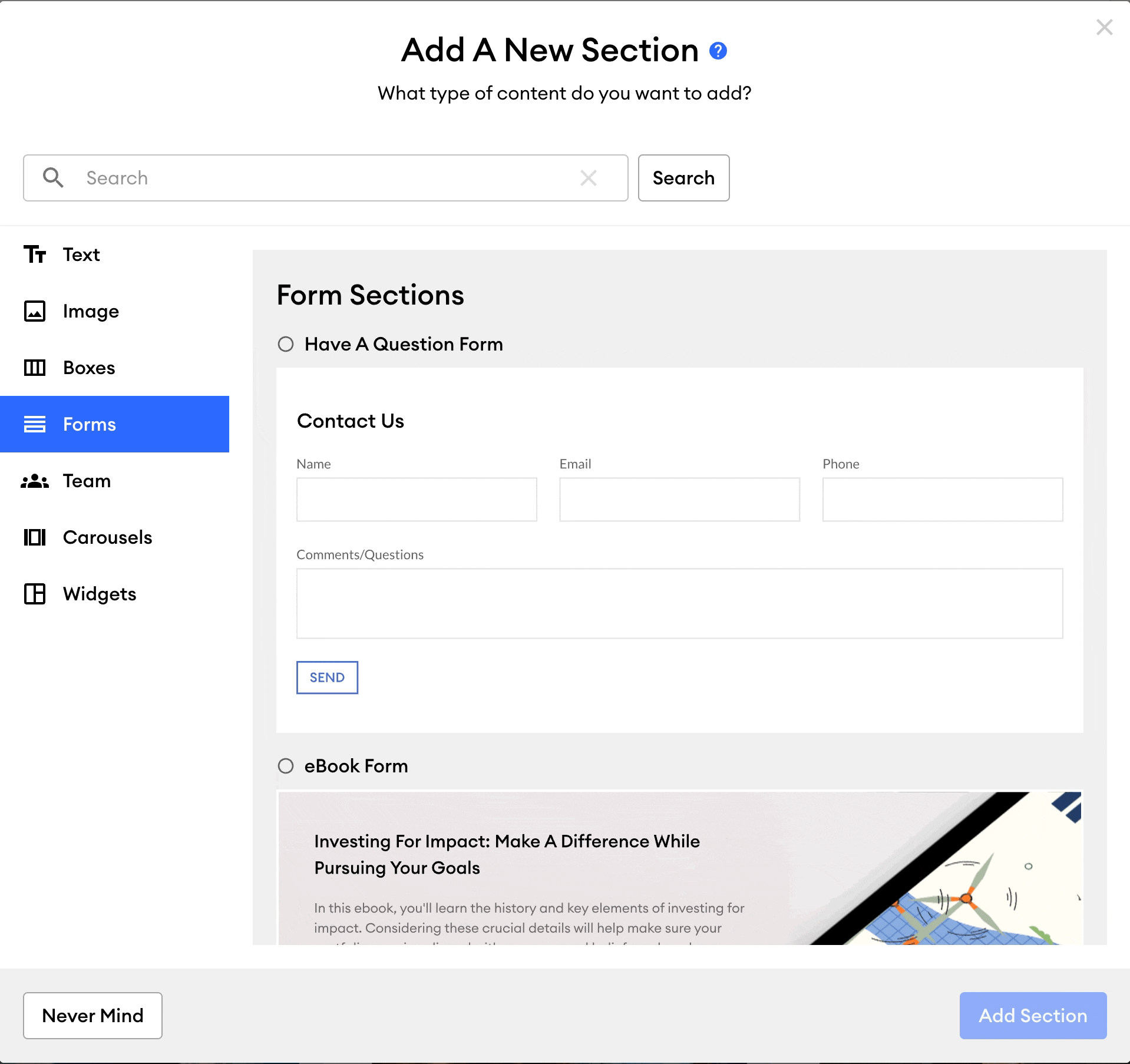 forms-liibary-section-demo forms-liibary-section-demo